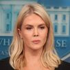 Karoline Leavitt, vocera del gobierno de Donald Trump. (AFP)