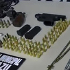 Policía detuvo a tres hombres con armas y joyas Policía detuvo a tres hombres con armas y joyas