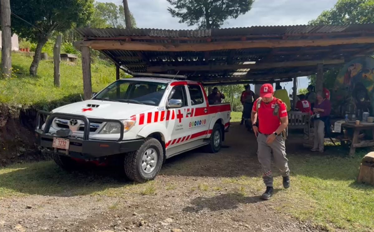 Cruz Roja recibió la alerta alrededor de las 9:00 a.m. (Cruz Roja)