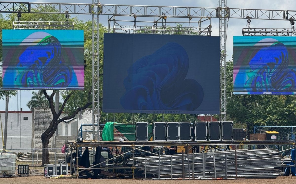 El Fan Fest contará con varias pantallas para el disfrute de todos.