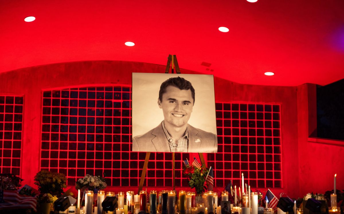 Charlie Kirk fue asesinado el miércoles 10 de septiembre. (AFP)