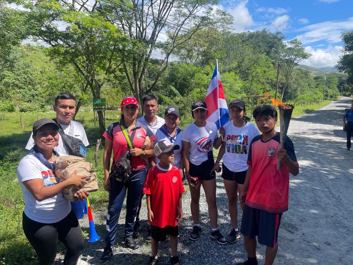 La ruta de la Antorcha no solo tiene un carácter nacional, sino también regional.