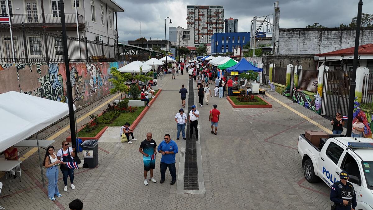 San José estrena bulevar renovado en el corazón de la capital