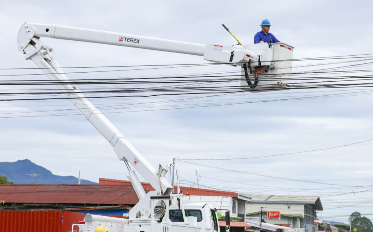 Suspensión del servicio eléctrico, semana 14 de septiembre. (CNFL)