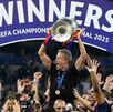 El Paris Saint-Germain es el actual monarca de la Champions. El Paris Saint-Germain es el actual monarca de la Champions.