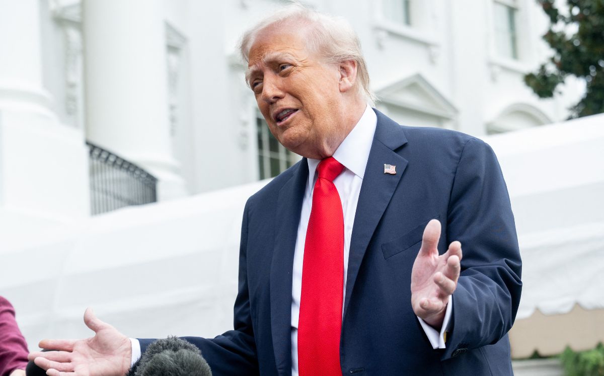 Trump también pidió que dejarán de enviar droga a Estados Unidos. (AFP)