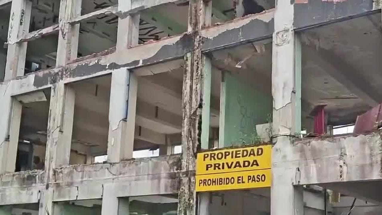 Edificios abandonados representan un peligro durante las inclemencias del tiempo