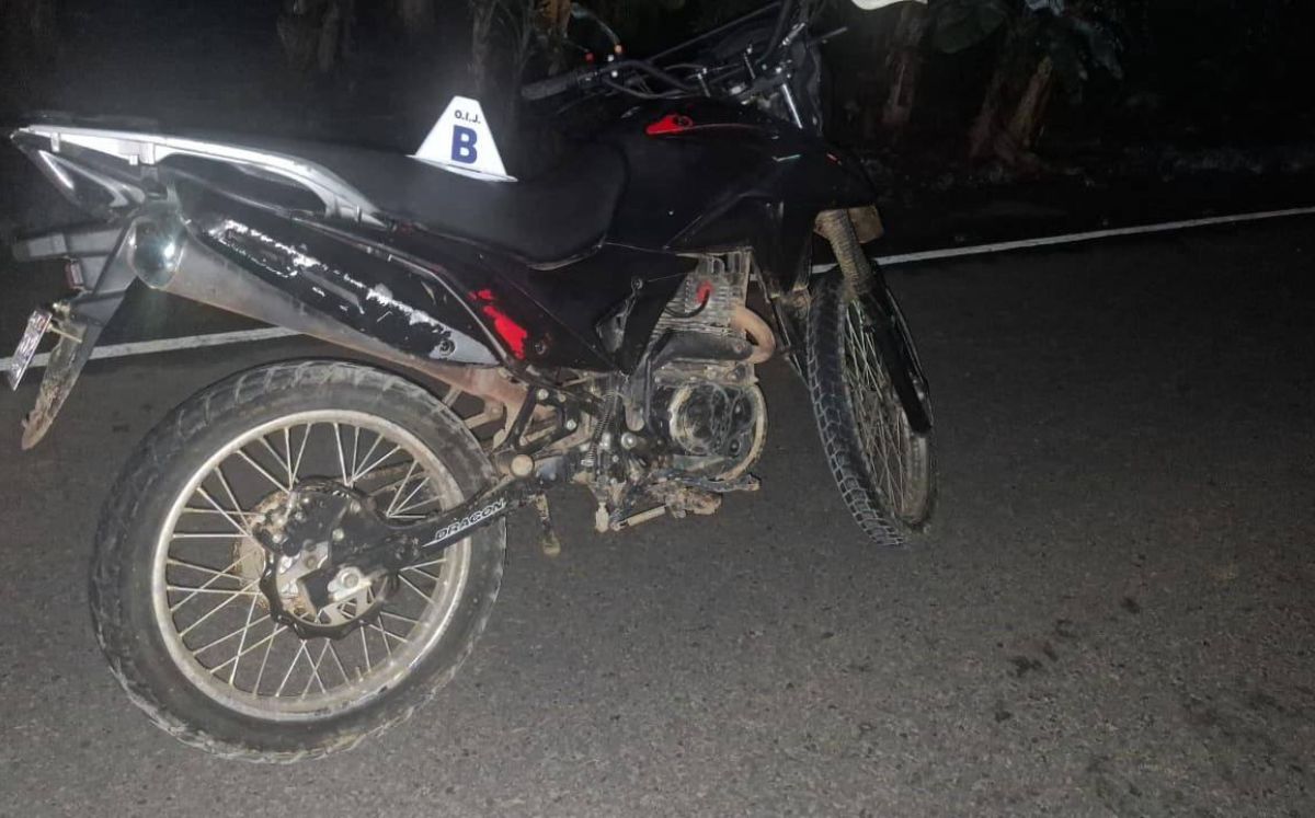 Una de las motocicletas decomisada estaba categorizada como robada Una de las motocicletas decomisada estaba categorizada como robada