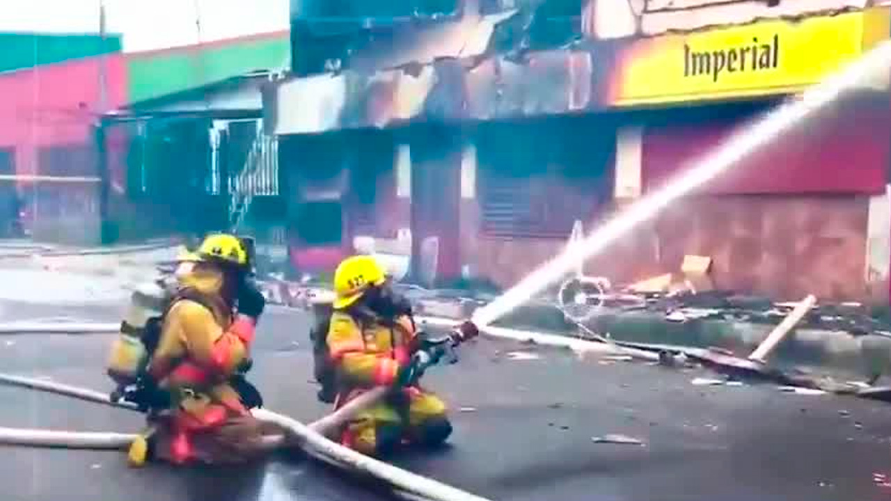 ¿Qué causó el incendio en Cartago?