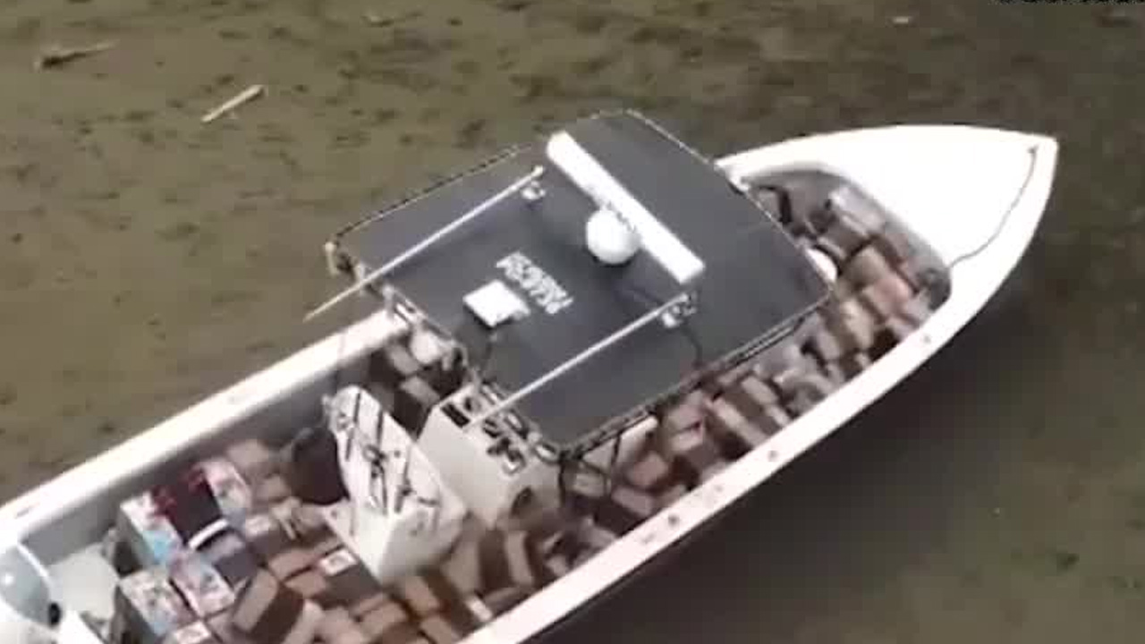 Detienen lancha de pesca deportiva con droga