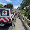 35 cruzrojistas especializados fueron movilizados para realizar un operativo exhaustivo en los ríos cercanos al lugar del incidente.