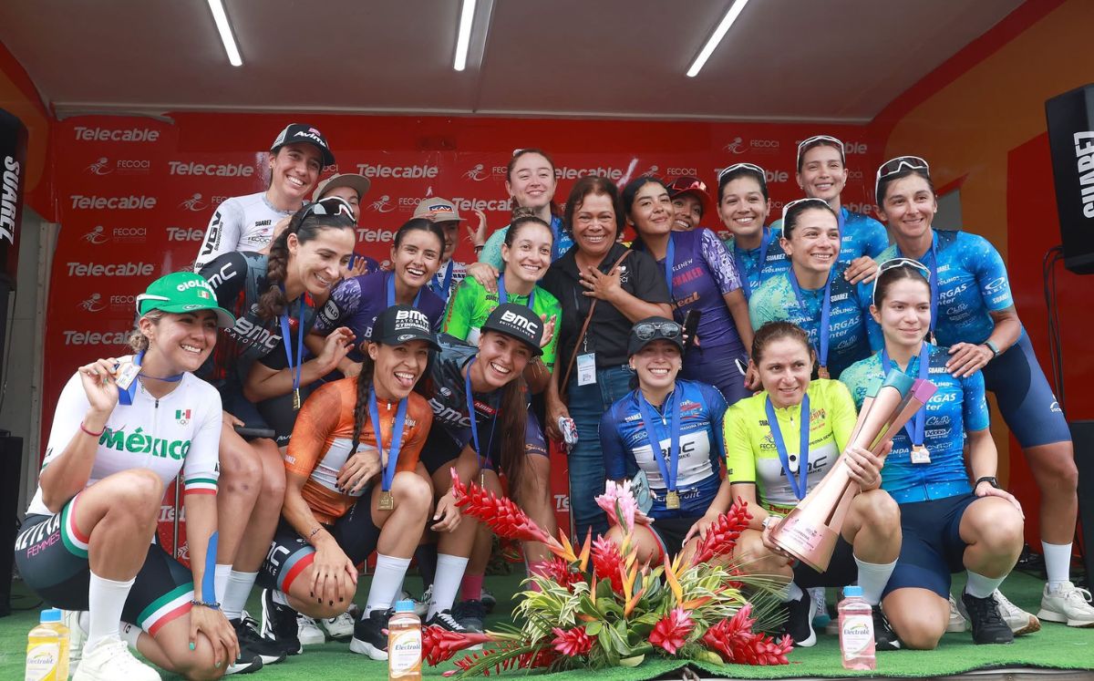 Gracias a la experiencia de Nieves Oses creó el giro en nuestro país junto a seis ciclistas nacionales (FECOCI).