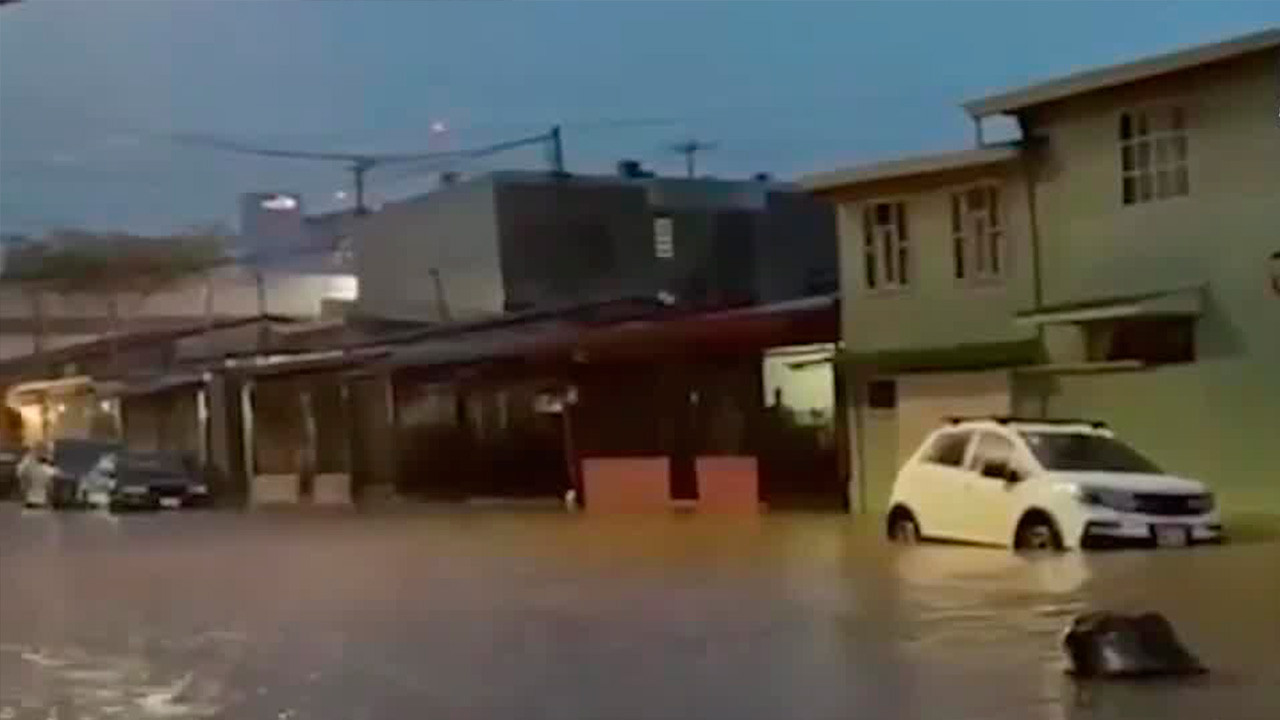 San Ramón vive horas críticas por las intensas lluvias