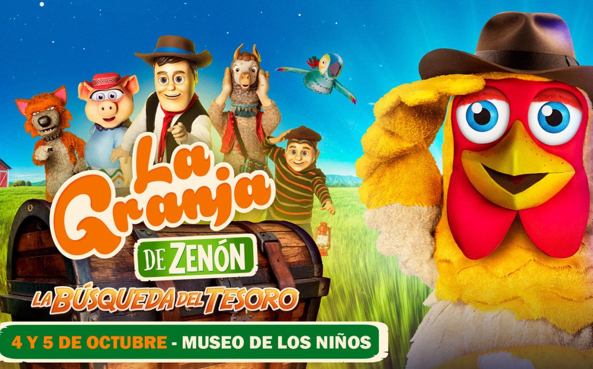 Bartolito y sus amigos llegan al Museo de los Niños con su show “La Búsqueda del Tesoro” en inicios de octubre (Hola News).