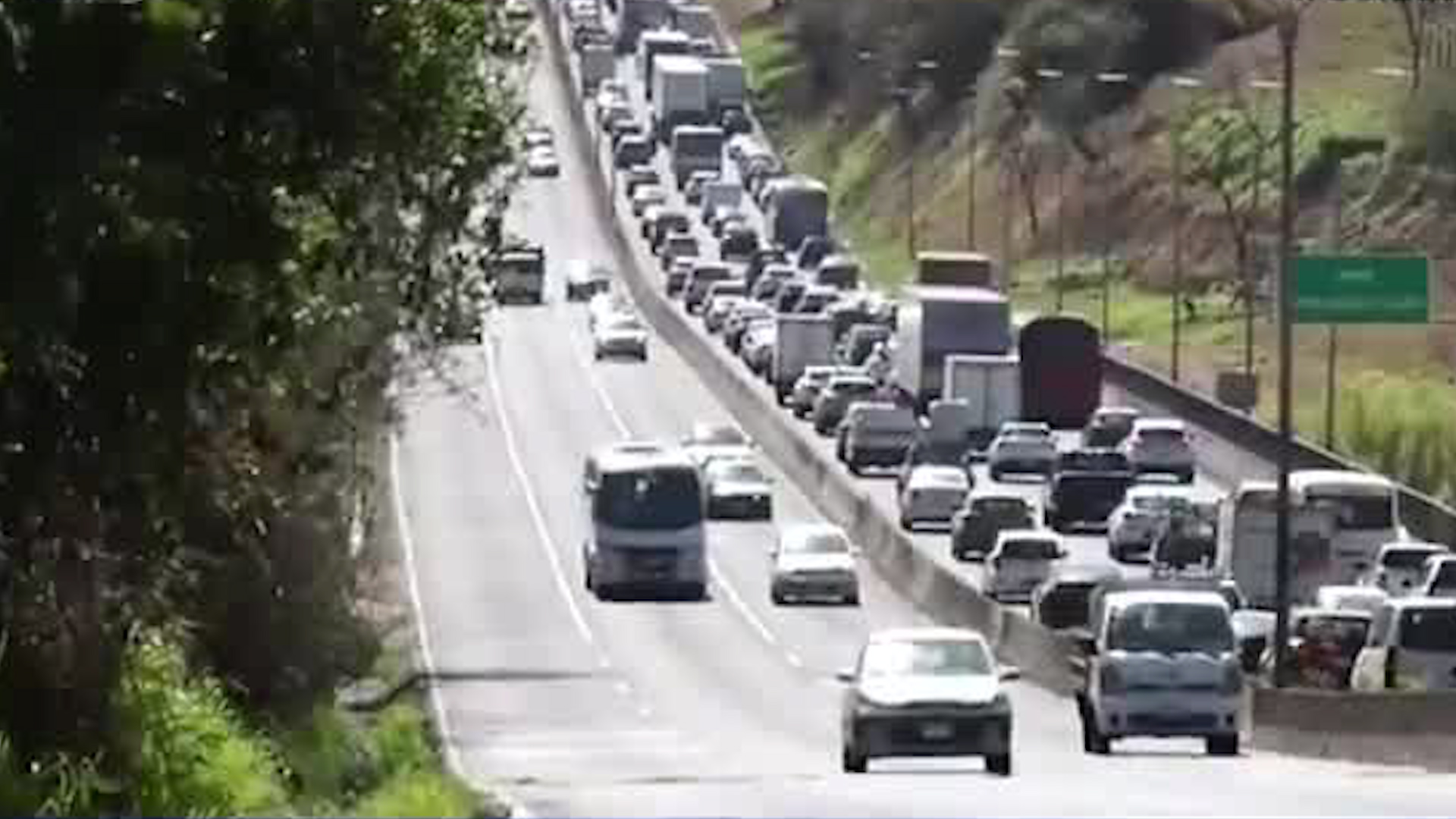 Rutas nacionales tienen daños en sus vías