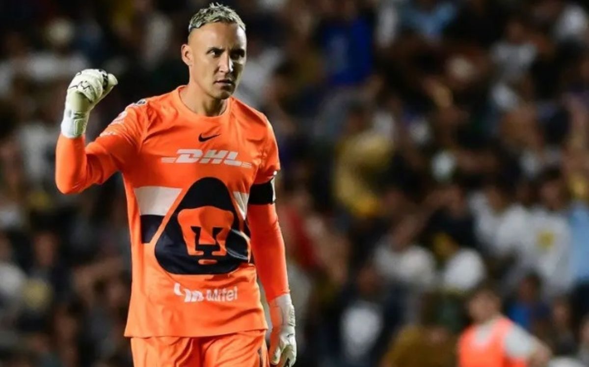 El portero Keylor Navas llegó a Pumas en julio de este año.