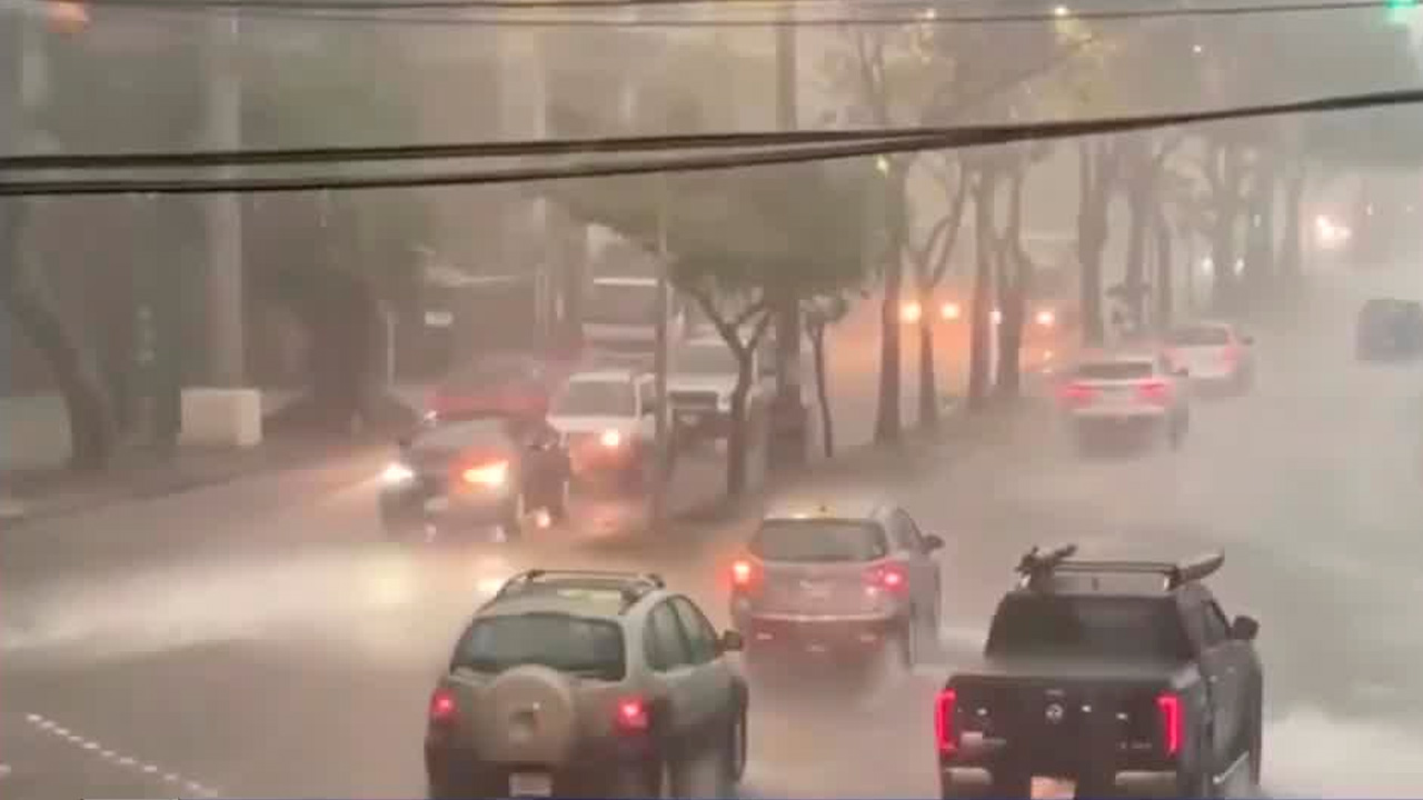 Carreteras dañadas por las lluvias