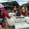 Las autoridades mantienen alerta naranja en casi todo el país.