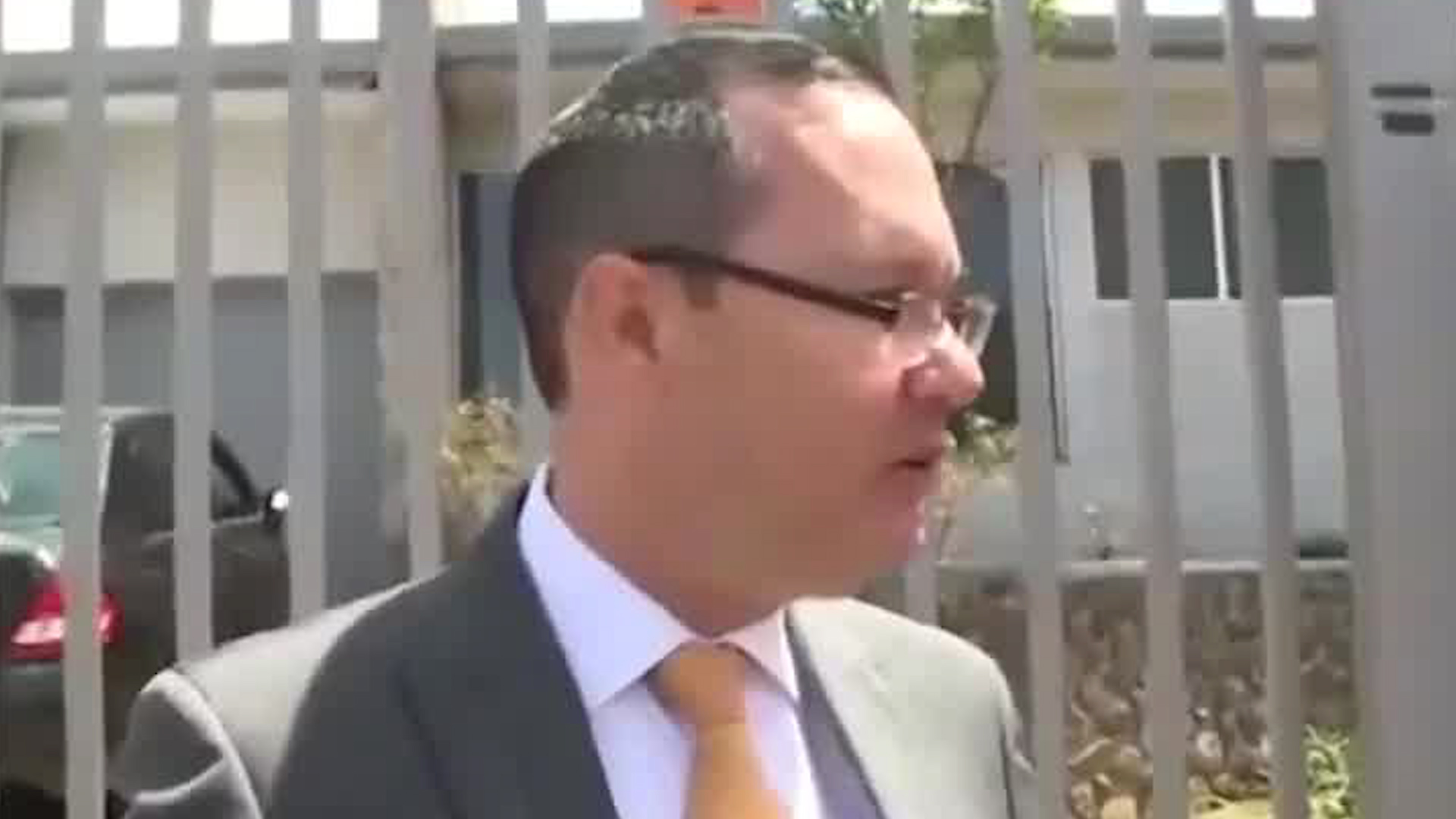 Fiscal General se reúne con Celso Gamboa