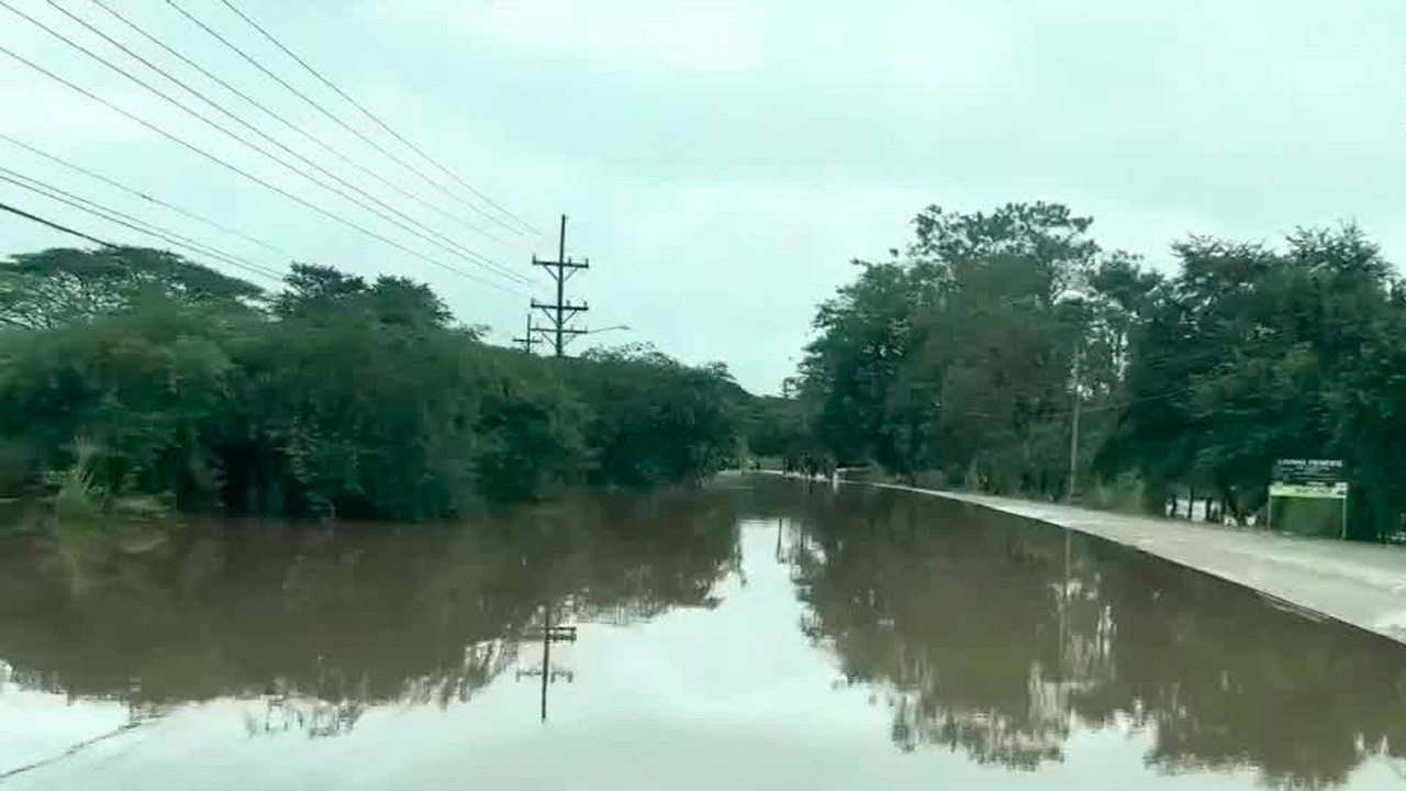 Videos muestran inundaciones que afectaron el fin de semana