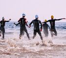 Atletas de todo el país compitieron en la 15° edición del triatlón TICOMAN