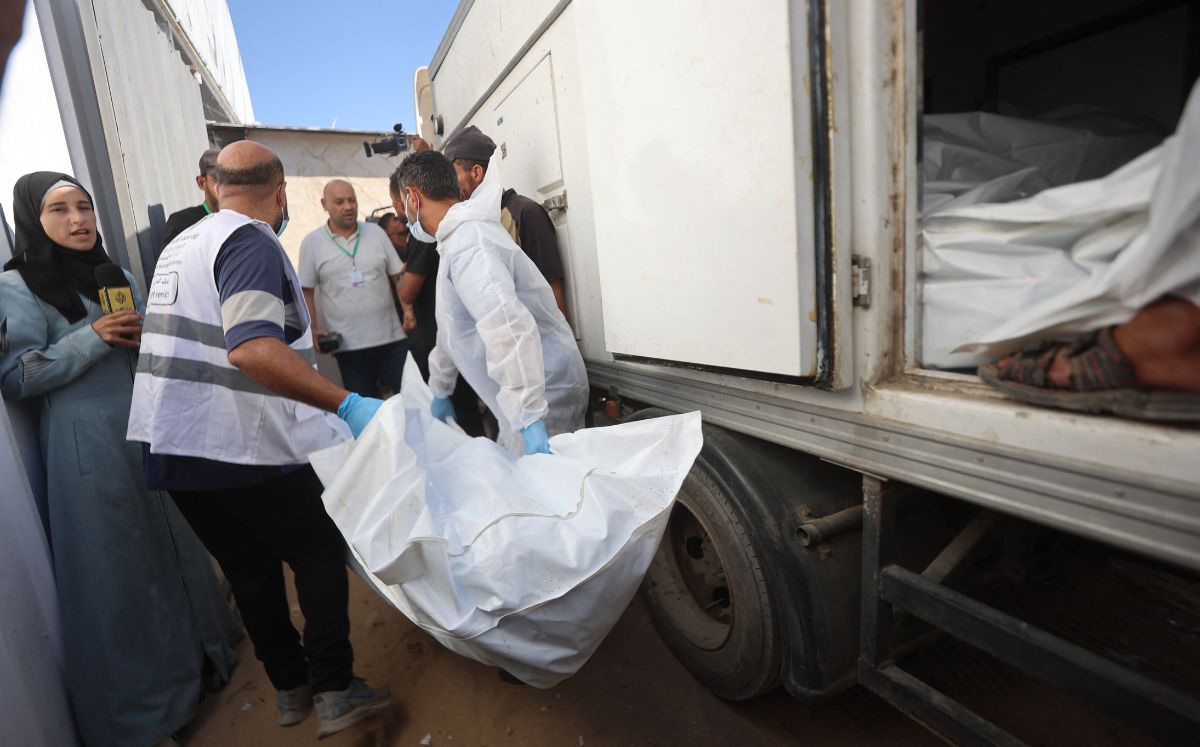 Según el acuerdo Israel debía entregar los cuerpos de 15 palestinos por cada israelí fallecido devuelto. (AFP) Según el acuerdo Israel debía entregar los cuerpos de 15 palestinos por cada israelí fallecido devuelto. (AFP)