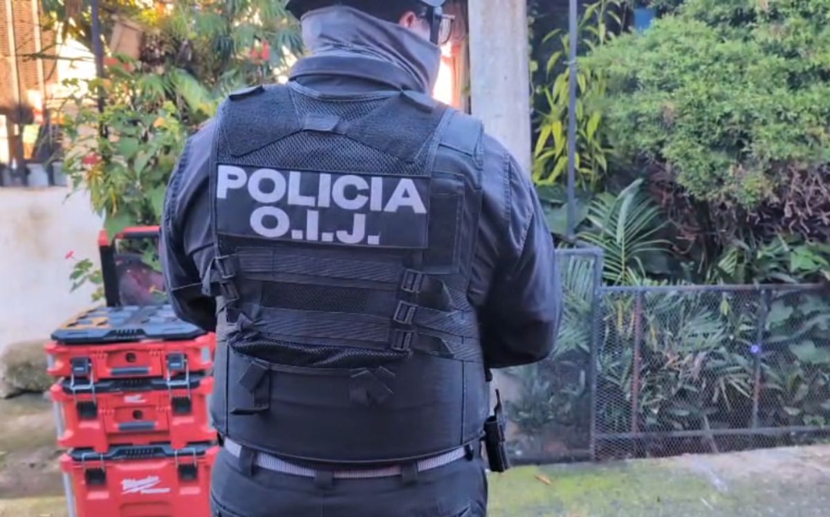 El grupo criminal estaba expandiendo este ilícito negocio a otras partes del país. (OIJ) El grupo criminal estaba expandiendo este ilícito negocio a otras partes del país. (OIJ)