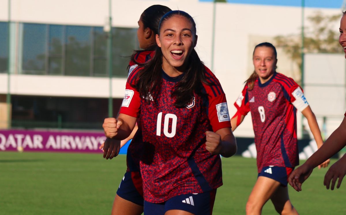 Costa Rica logró abrir el marcador al minuto 31.