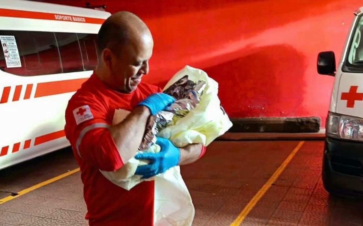 Mujer da a luz en sede de la Cruz Roja en Santo Domingo