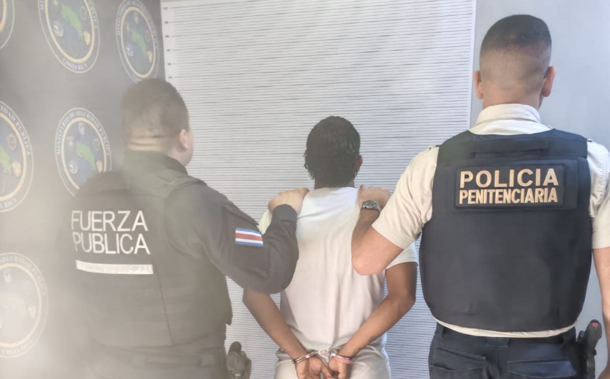 Fueron detenidos por la Policía Penitenciaria y Fuerza Pública.(Ministerio de Justicia y Paz)