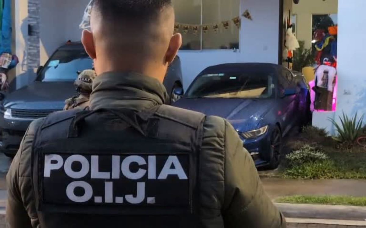 Los allanamientos fueron en La Unión y Curridabat. (OIJ)