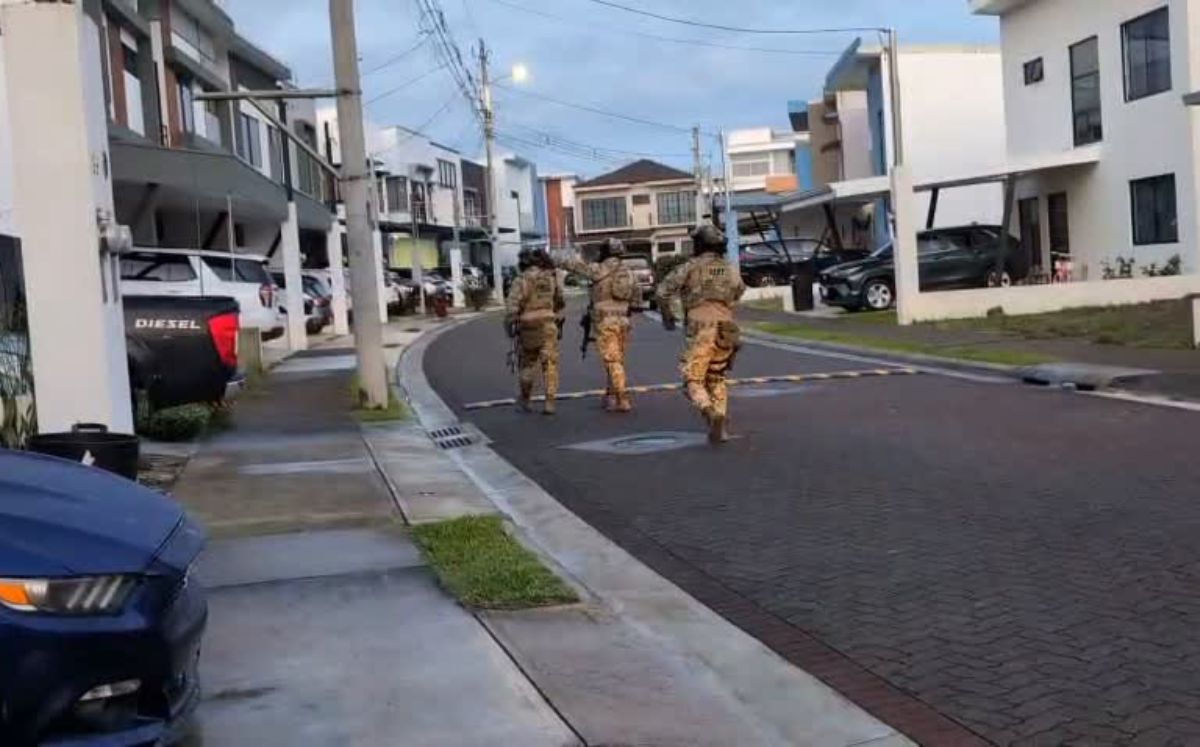 El doble homicidio fue en una finca en Cerros de Quepos. (OIJ)