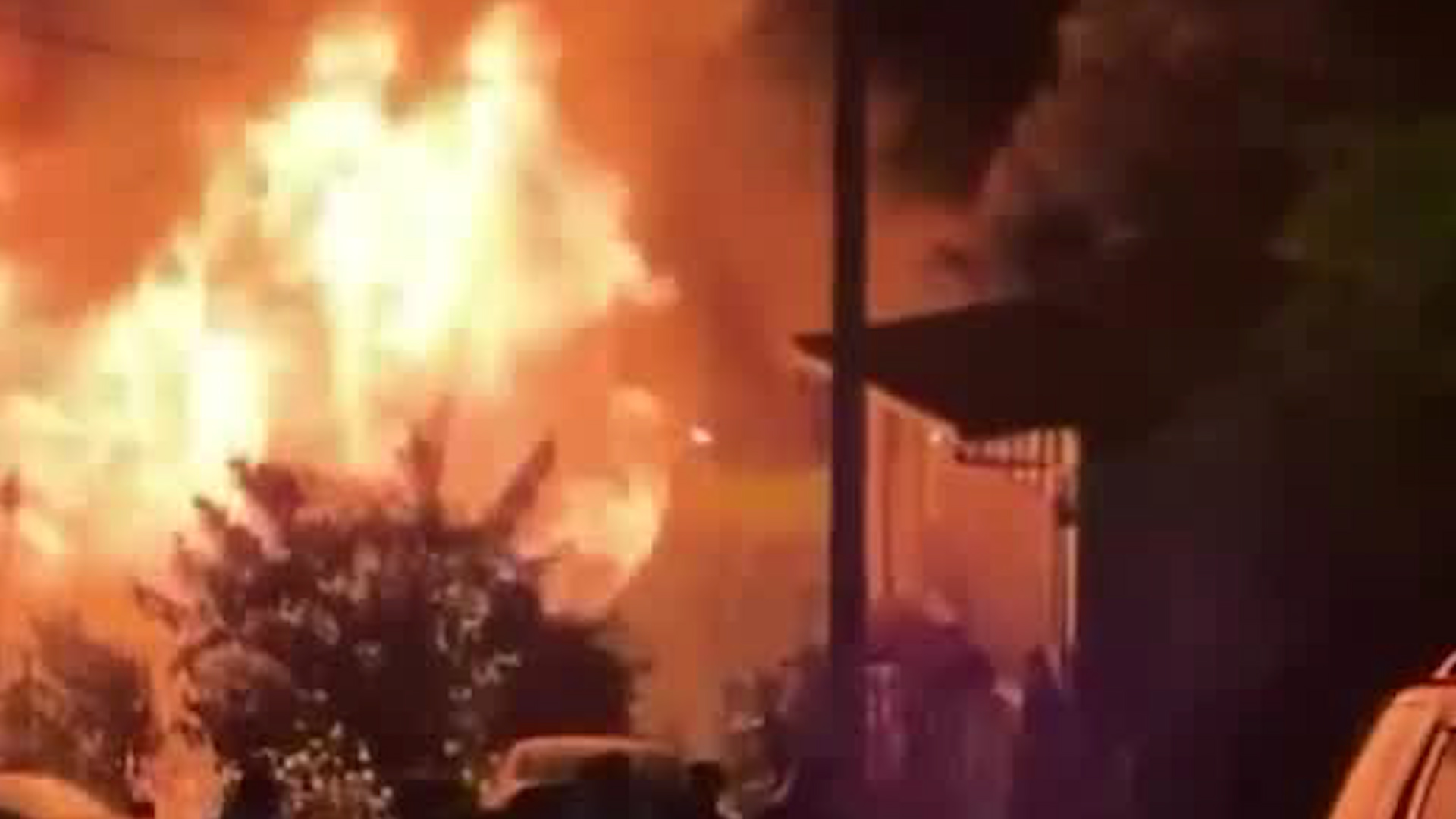 Sandra y su familia perdieron todo en un incendio