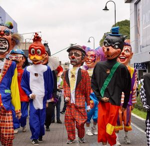 El centro de San José vibró con el Festival de Cimarronas y Mascaradas. (Municipalidad de San José)