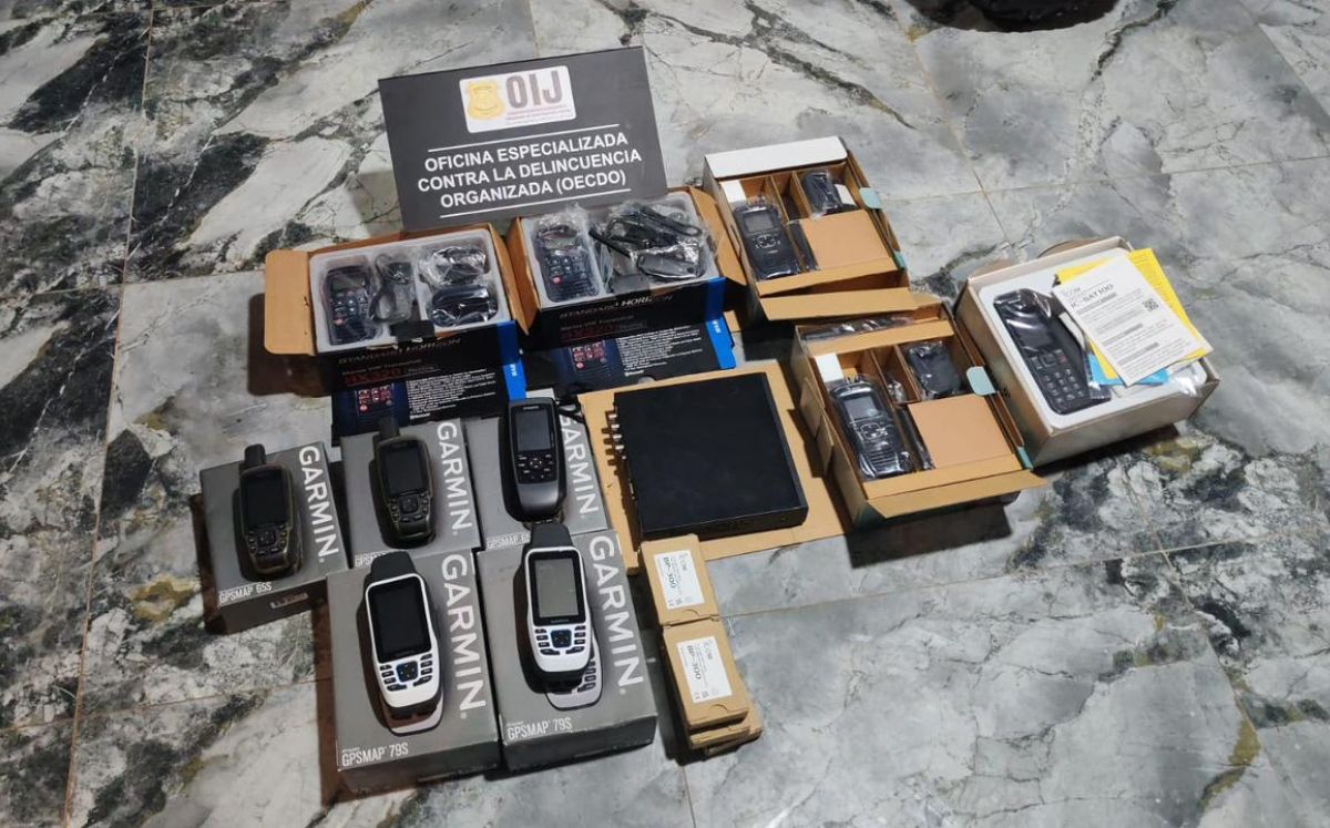 Decomisos del OIJ en caso Traición. (OIJ)