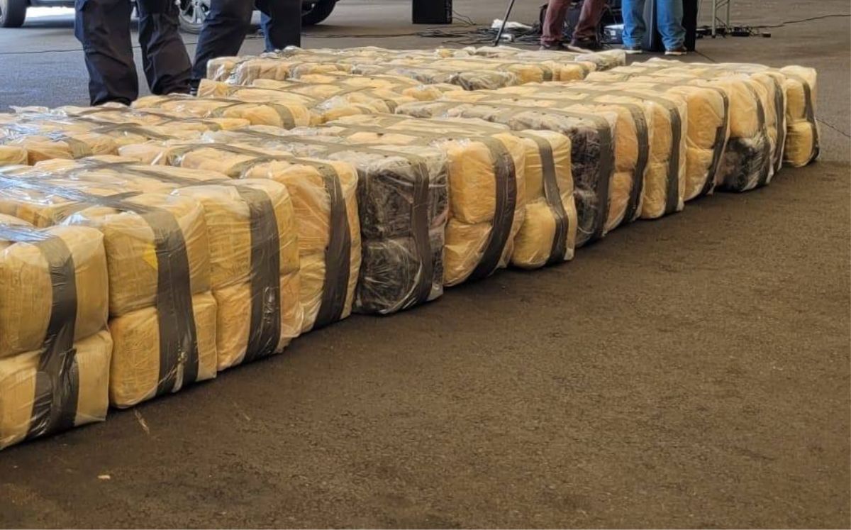 Investigan si el cargamento estaba destinado a algún cartel guatemalteco. (Imagen ilustrativa-Ministerio de Seguridad Pública)