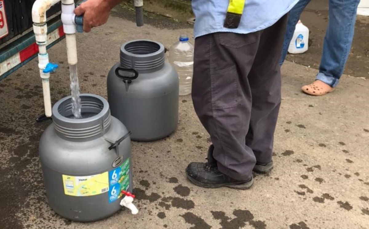 Las zonas afectas son desde la Parroquia San Rafael Arcángel hacia todo el este del distrito de San Rafael. (TrasAgua)