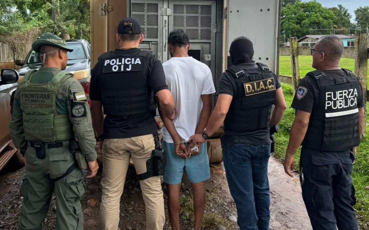 Detenidos por narcotráfico. Fuerza Pública)