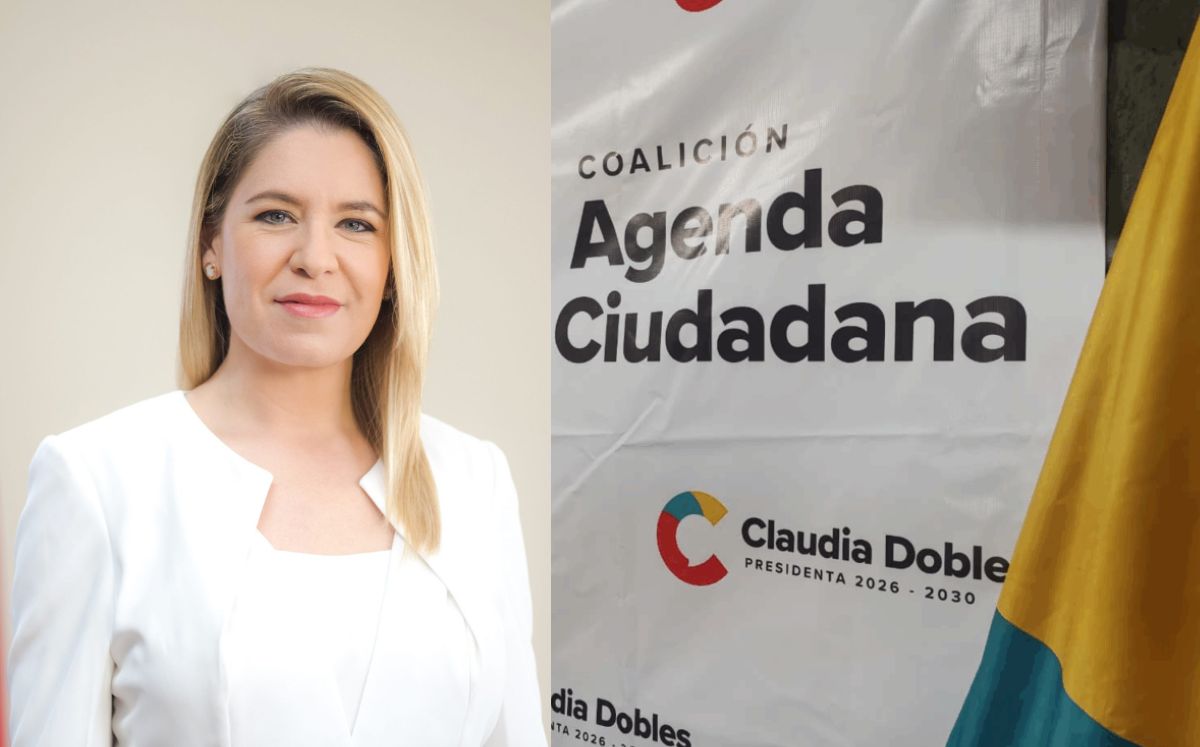 Claudia Dobles, candidata presidencial del Partido Coalición Agenda Ciudadana de cara a las elecciones del 1 de febrero de 2026.