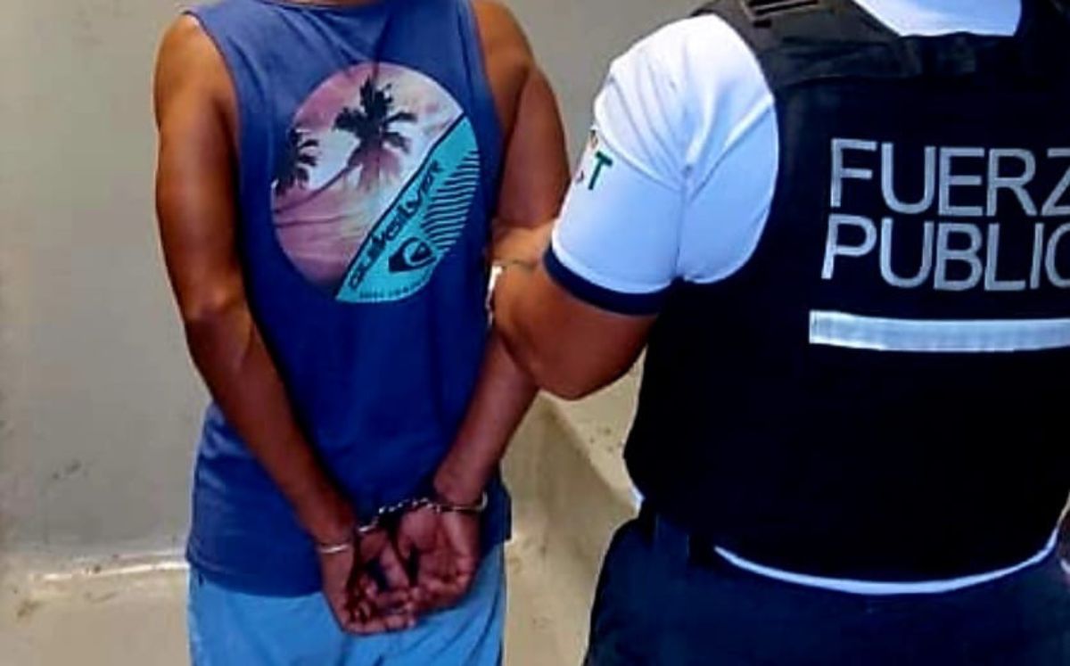 El hombre fue entregado a las autoridades correspondientes para el debido proceso. (Fuerza Pública)