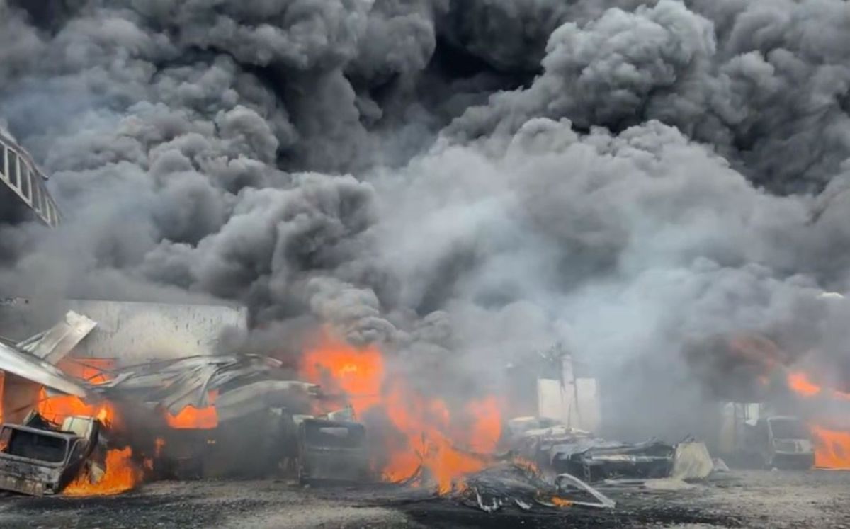 El principal punto crítico son estañones con producto inflamable (Cuerpo de Bomberos).