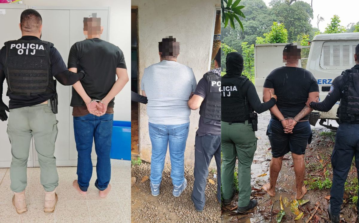 Agentes del OIJ realizaron allanamientos simultáneos en Potosí y Guácimo (OIJ).