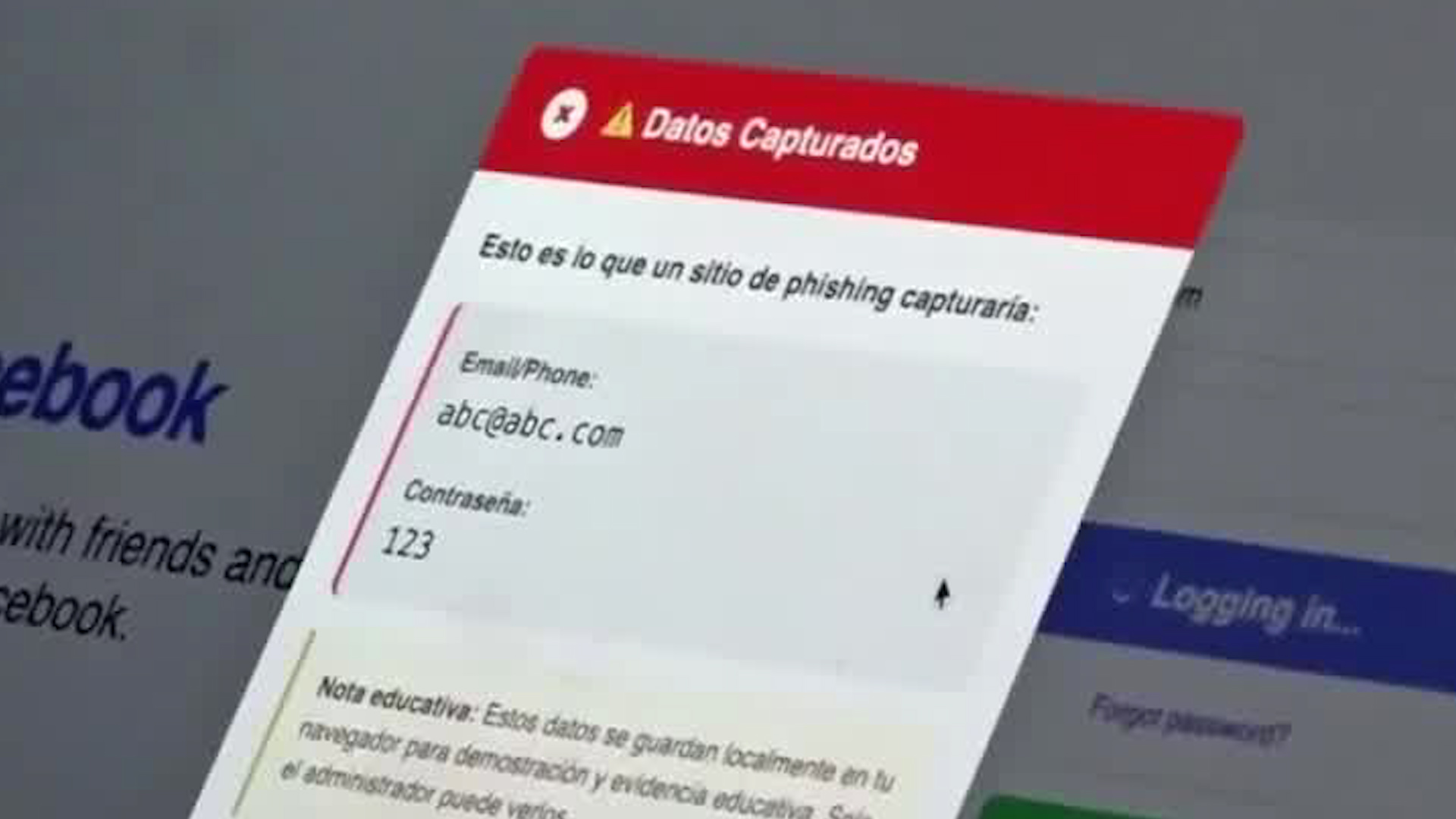 Plataformas falsas imitan a los bancos