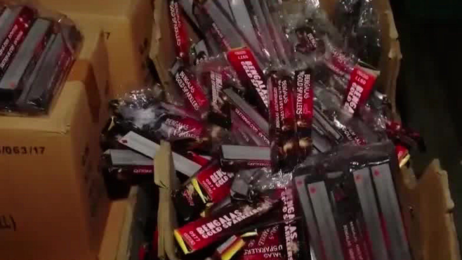 Decomisan unidades de pólvora ilegal