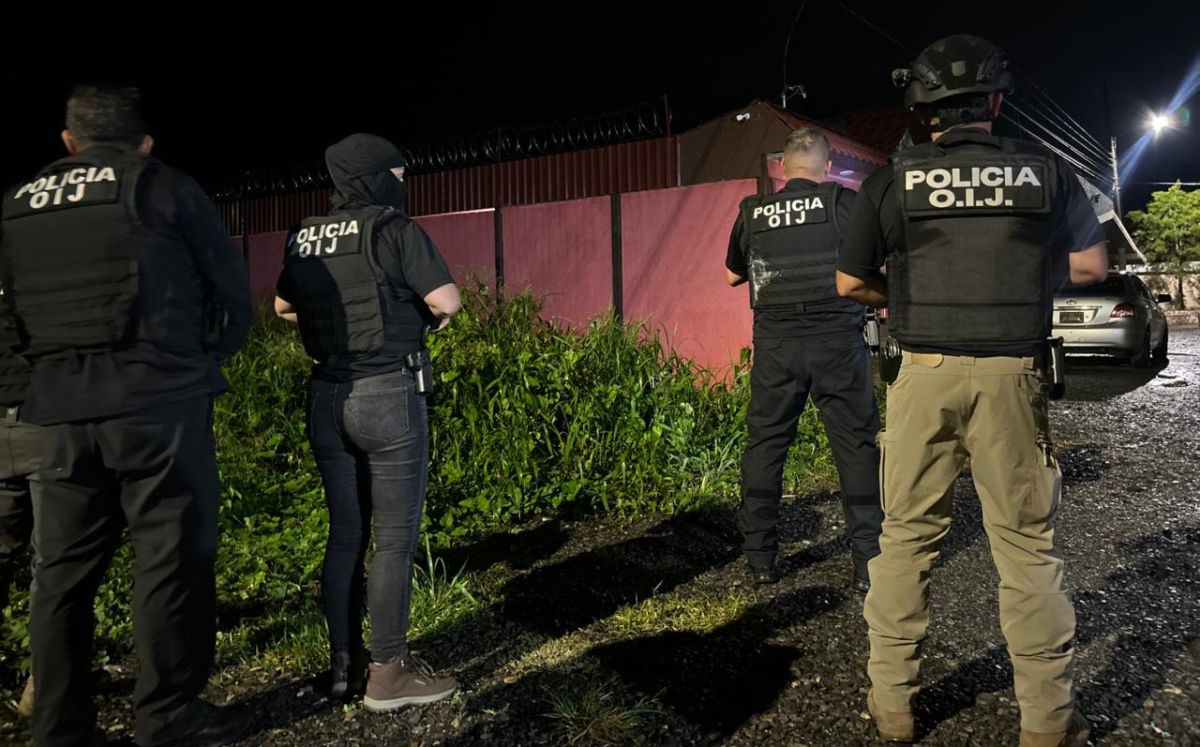Agentes del OIJ detuvieron a tres sospechosos. (OIJ-Imagen ilustrativa)