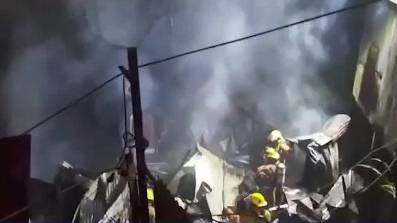 Incendio devastador en Pavas