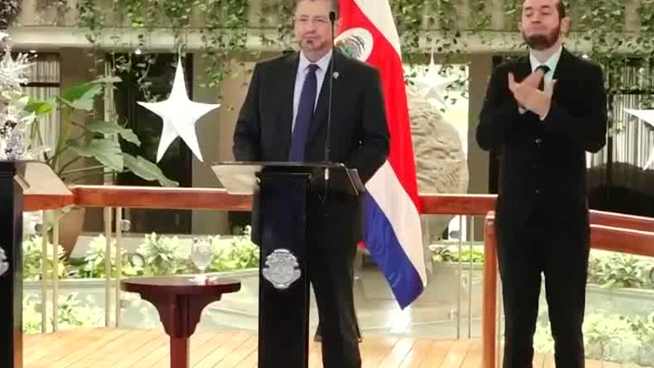 Rodrigo Chaves se refiere a Randall Chuken