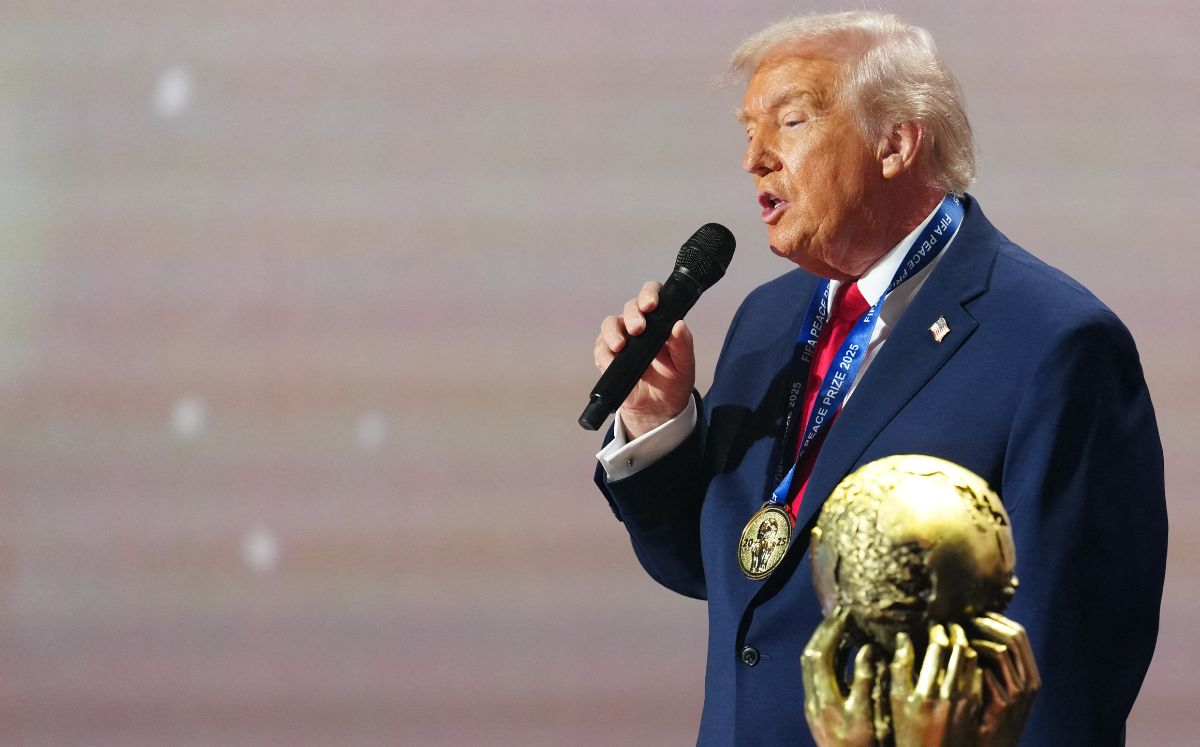 Trump calificó el reconocimiento como uno de los mayores honores de su vida. (AFP