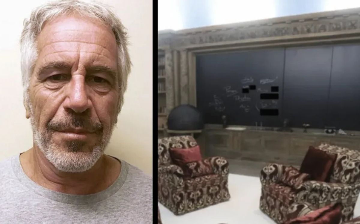 ¿Qué decían los mensajes que aparecieron en la mansión de Jeffrey Epstein?