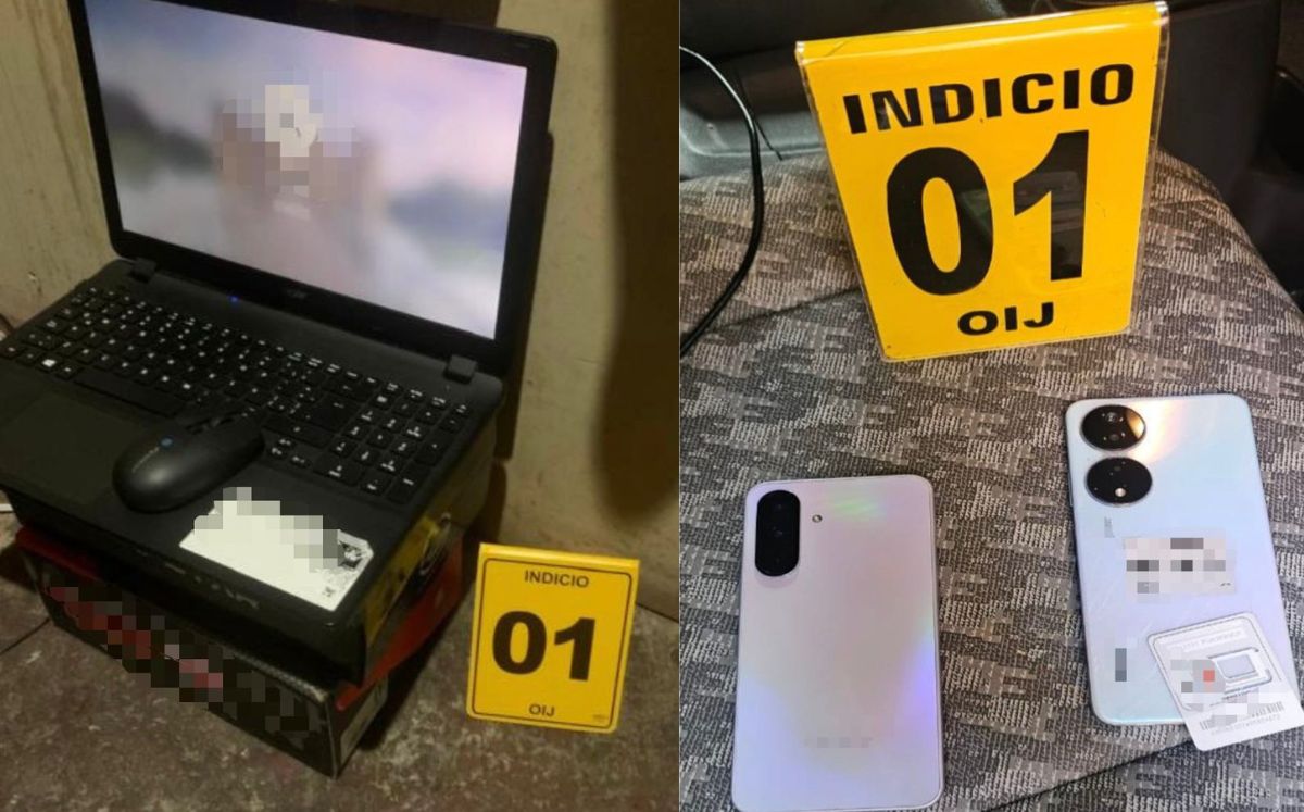 Seis allanamientos permiten avanzar en investigación de estafas electrónicas (OIJ).